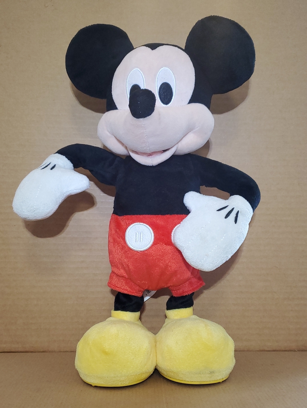Classic Mickey Mouse Singing & Dancing Plush Toy